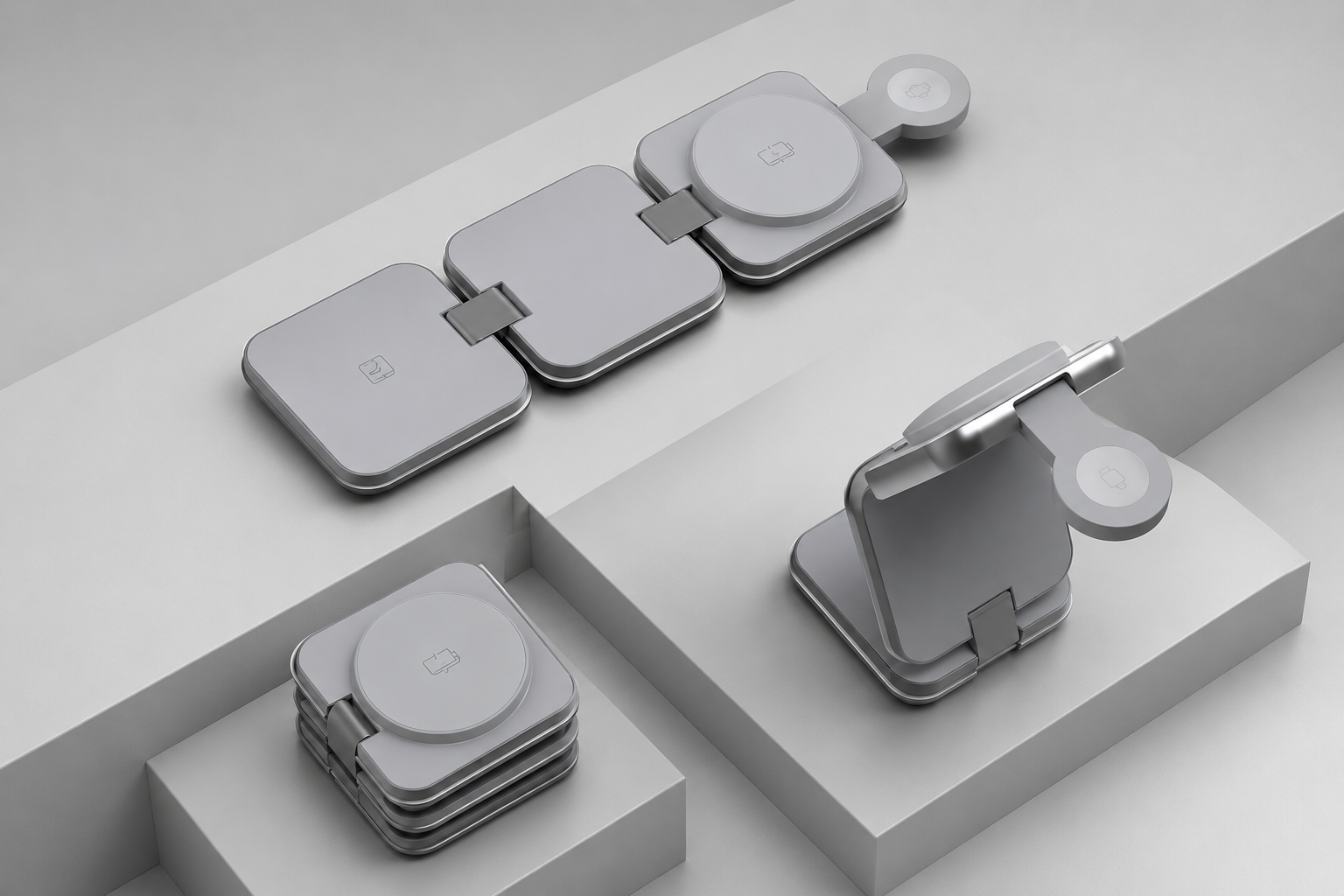 Dock MagSafe 3-in-1 folded