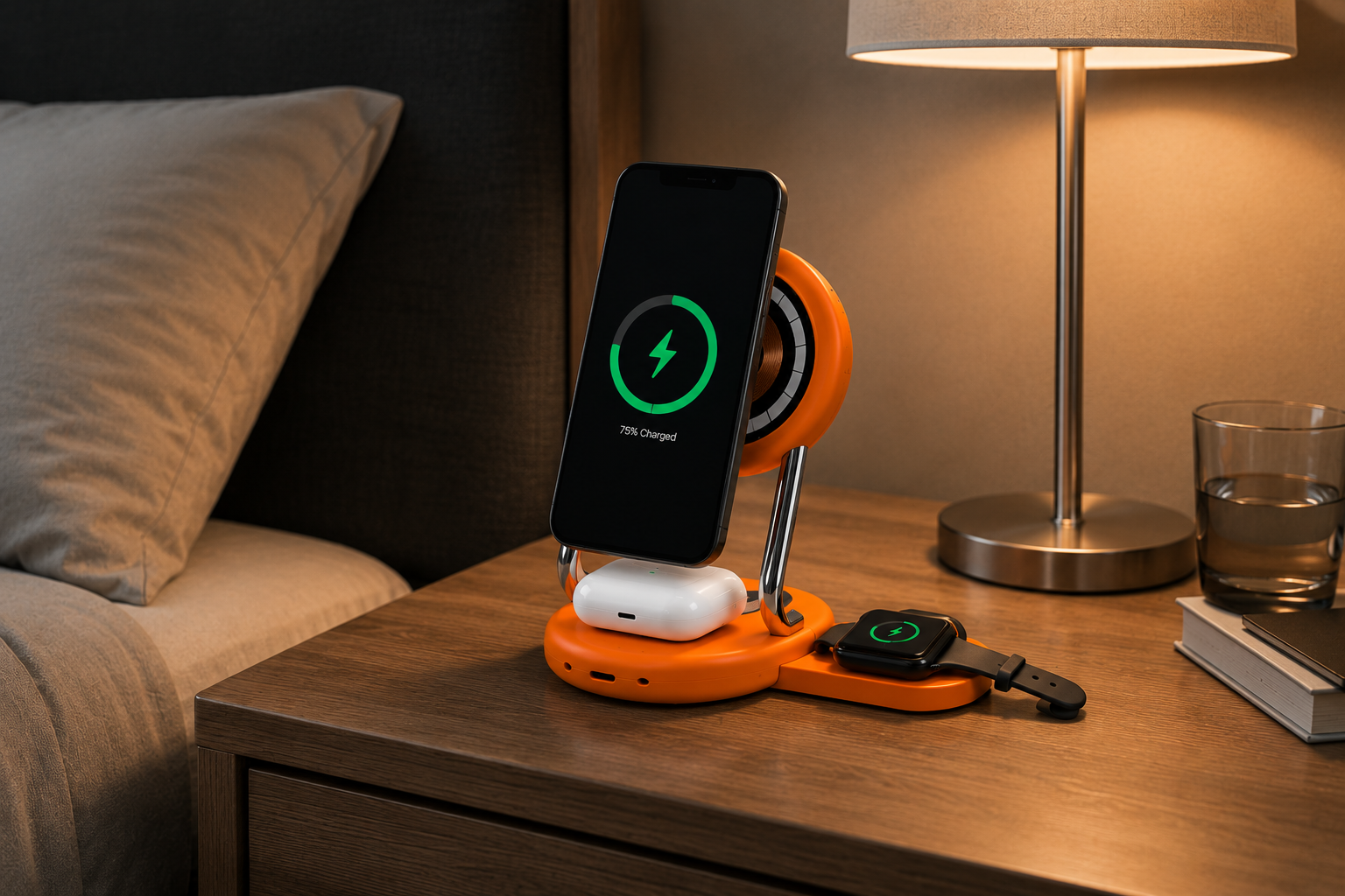 Dock Wireless 3-in-1 comodino